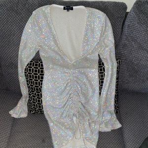 Sparkly glitter dress